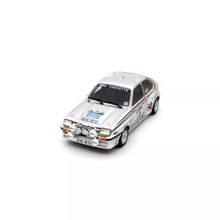 VAUXHALL CHEVETTE 2300 HSR GREY JIMMY MCRAE / MIKE NICHOLSON LOMBARD RALLY (RAC) 1980 OttO mobile 1:18 Resinemodell (Türen, Motorhaube... nicht zu öffnen!)